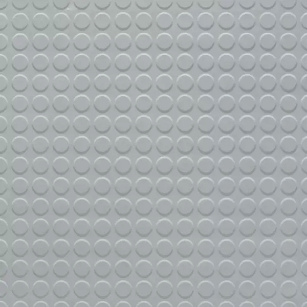 Picture of Johnsonite - Solid Colors Raised Round .155 White Slipper