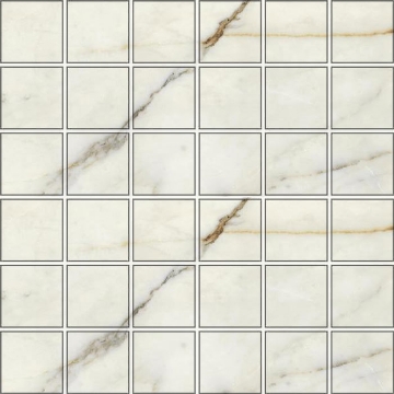 Picture of Stone Peak - Classic 2.0 Mosaic 2 x 2 Honed Calacatta Oro