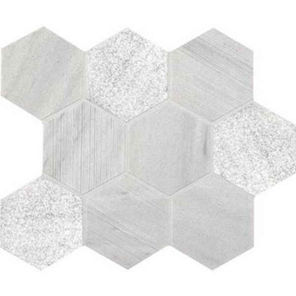 Picture of Marazzi - Haven Point Mosaic Hexagon Honed Candid Heather