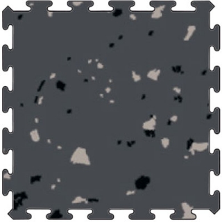 Picture of Flexco - Tuflex Force Interlocking Edge Charcoal w Black Dahlia Doe