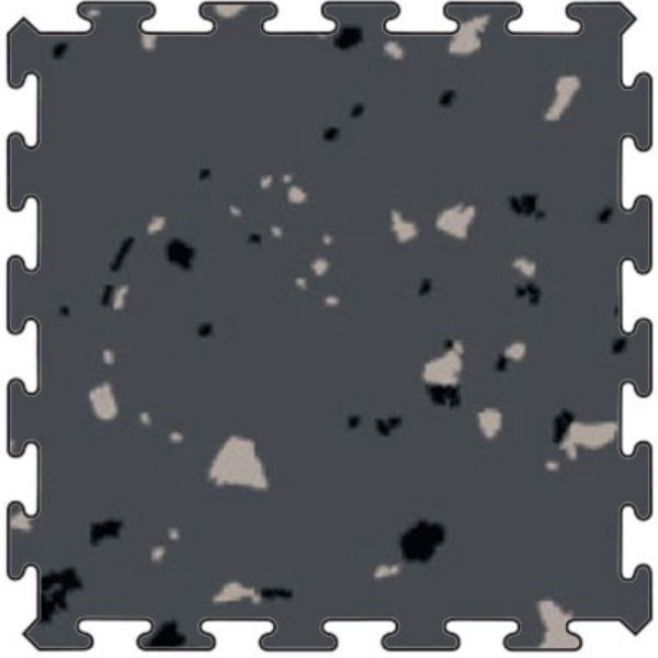 Picture of Flexco - Tuflex Force Interlocking Edge Charcoal w Black Dahlia Doe