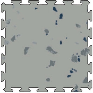 Picture of Flexco - Tuflex Force Interlocking Edge Light Gray w Delft Pansy Medium Gray