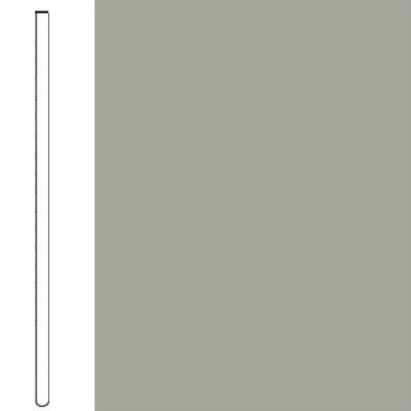 Picture of Flexco - Wallflowers Wall Base 2 1/2 Straight Light Gray