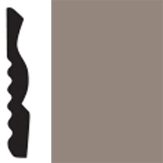 Picture of Flexco - Base Sculpture Wall Base Harmony Dark Beige