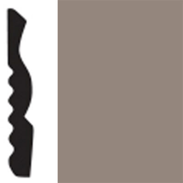 Picture of Flexco - Base Sculpture Wall Base Harmony Dark Beige