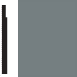 Picture of Flexco - Base Sculpture Wall Base Bliss Medium Gray