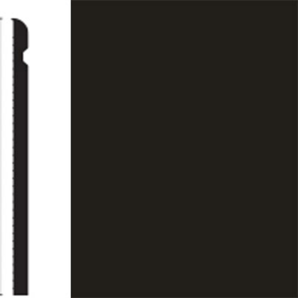 Picture of Flexco - Base Sculpture Wall Base Captivate Black Dahlia