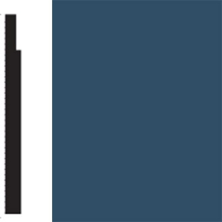 Picture of Flexco - Base Sculpture Wall Base Bliss Delft Pansy