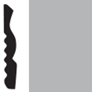 Picture of Flexco - Base Sculpture Wall Base Harmony Titanium