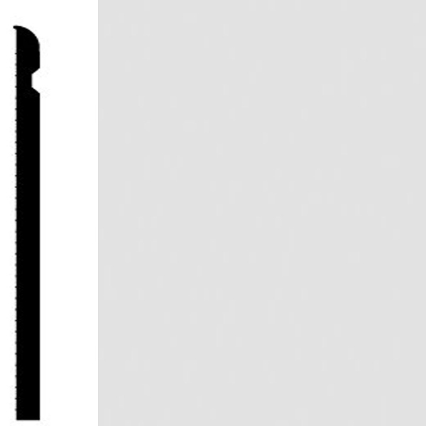 Picture of Flexco - Base Sculpture Wall Base Captivate True White