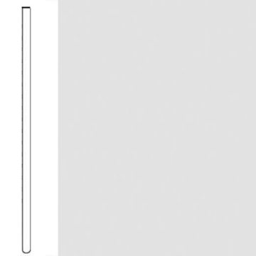 Picture of Flexco - Wallflowers Wall Base 4 Straight True White