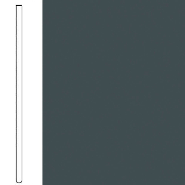 Picture of Flexco - Wallflowers Wall Base 6 Straight Storm Cloud