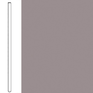 Picture of Flexco - Wallflowers Wall Base 6 Straight Cinerous