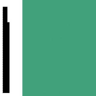 Picture of Flexco - Base Sculpture Wall Base Bliss Clover