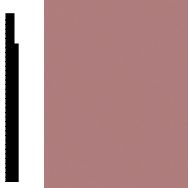 Picture of Flexco - Base Sculpture Wall Base Bliss Heirloom Rose