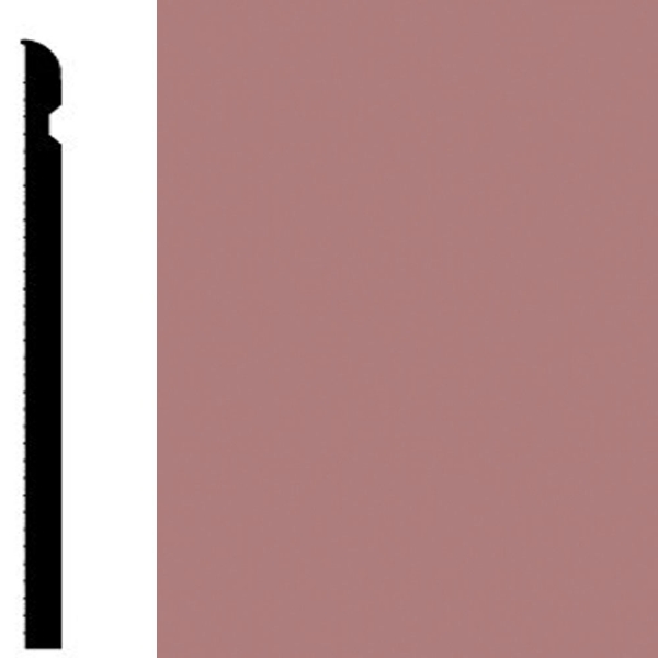 Picture of Flexco - Base Sculpture Wall Base Captivate Heirloom Rose