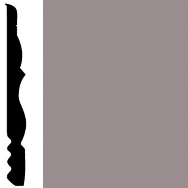 Picture of Flexco - Base Sculpture Wall Base Charisma Cinerous