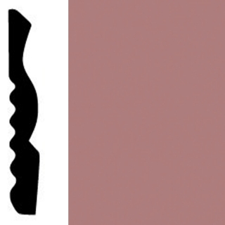 Picture of Flexco - Base Sculpture Wall Base Harmony Heirloom Rose