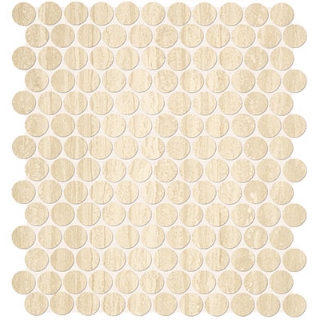 Picture of FAP Ceramiche - Roma Penny Round Travertino