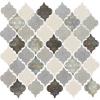 Picture of Daltile - Stone Decorative Accents Baroque Mosaic Gris Et Blanc