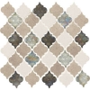Picture of Daltile - Stone Decorative Accents Baroque Mosaic Blanc Et Beige