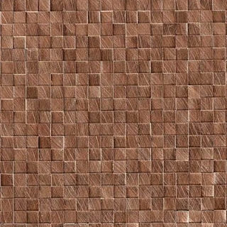 Picture of Daltile - Structure 3D Brick Joint Cube Mosaic Copper