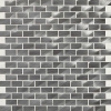 Picture of Daltile - Structure 1/2 x 1 Brick Joint Mosaic Gunmetal