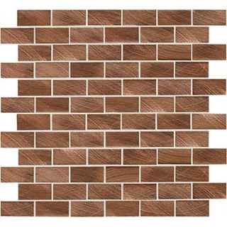 Picture of Daltile - Structure 1 x 2 Brick Joint Mosaic Copper