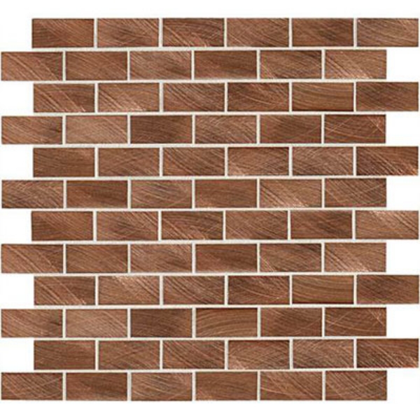 Picture of Daltile - Structure 1 x 2 Brick Joint Mosaic Copper