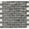 Picture of Daltile - Structure 1 x 2 Brick Joint Mosaic Gunmetal