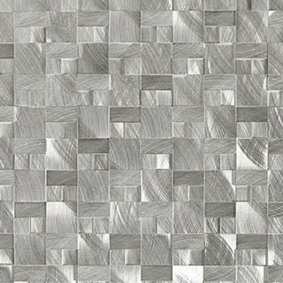 Picture of Daltile - Structure 3D Block Mosaic Steel