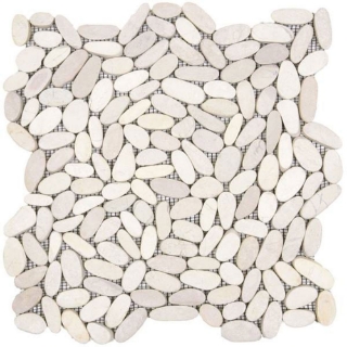 Picture of Bati Orient - Pebbles Sliced Matte White
