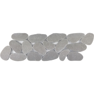 Picture of Bati Orient - Pebbles Reconstituted XL Sliced Border Grey Mix