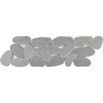 Picture of Bati Orient - Pebbles Reconstituted XL Sliced Border Grey Mix