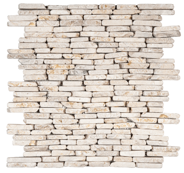Picture of Bati Orient - Marble Stacked Brick White