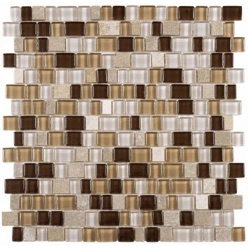Picture of Bati Orient - Glass Multi Sizes Beige Glass & Quartzite