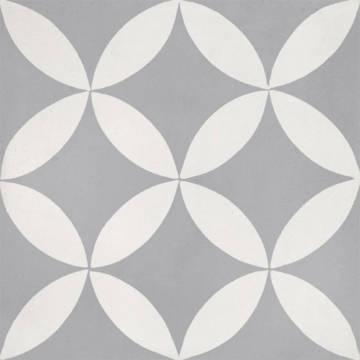 Picture of Bati Orient - Cement Tiles Modern Dark Grey Off White