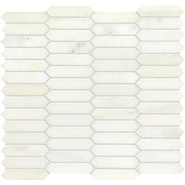 Picture of American Olean - Candora Linear Hex Mosaic Vestal White