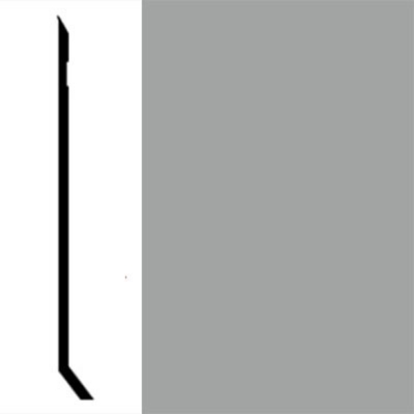 Picture of Johnsonite - Perceptions Designer Recess with Toe Silver Grey