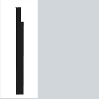 Picture of Johnsonite - Millwork Equinox White Slipper