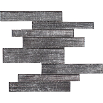 Picture of Tesoro - Terra Bella Random Mosaic Silver Linear Random