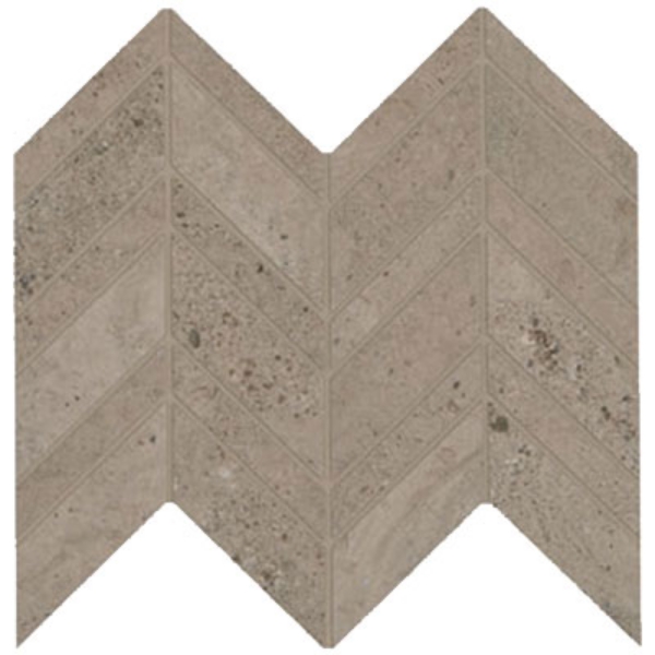 Picture of Marazzi - Modern Formation Chevron Mosaic Canyon Taupe
