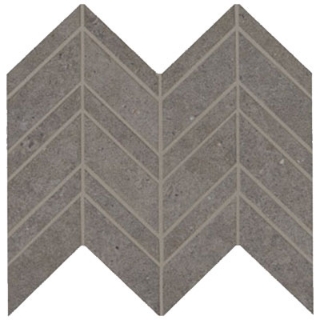 Picture of Marazzi - Modern Formation Chevron Mosaic Smoky Ridge