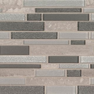 Picture of MS International - Decorative Blends Mosaic Interlocking Snowmass