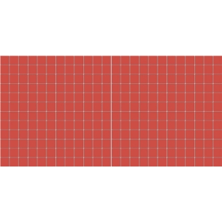 Picture of American Olean - Unglazed ColorBody Mosaic 1 x 1 Red