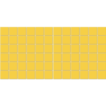 Picture of American Olean - Unglazed ColorBody Mosaic 2 x 2 Lemon Drop