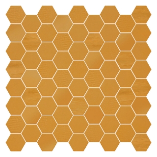 Picture of Terratinta - Hexa Matt Mosaic Yellow Corn Mix