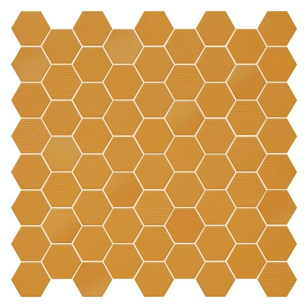 Picture of Terratinta - Hexa Matt Mosaic Yellow Corn Mix