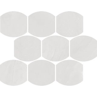 Picture of Tesoro - Walk Oval Mosaic White