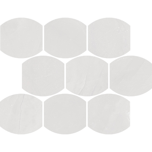 Picture of Tesoro - Walk Oval Mosaic White